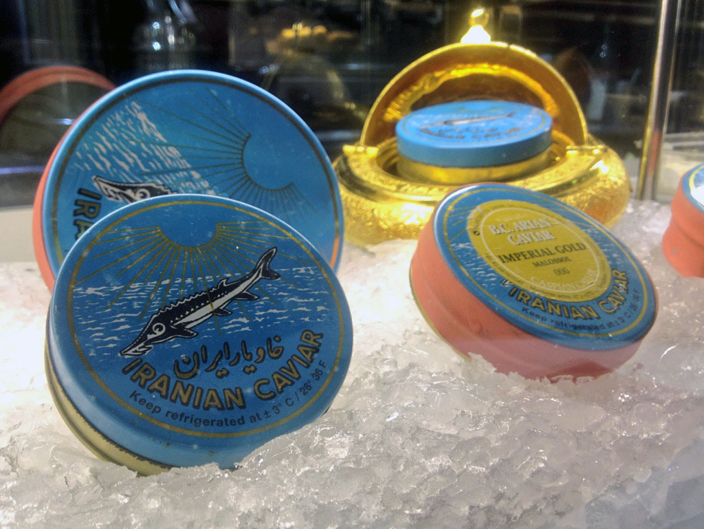 caviar en La Taverna del Clínic